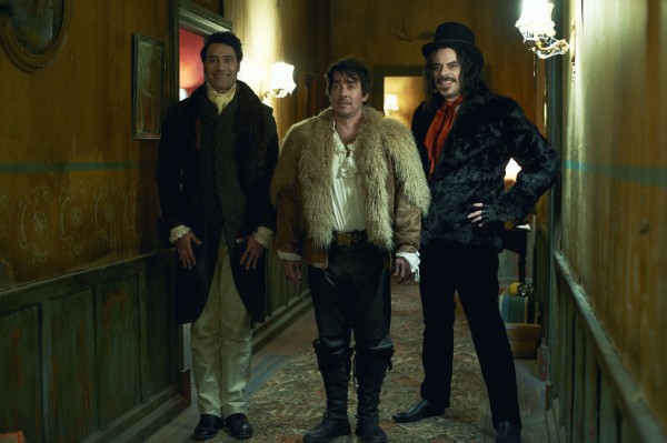 Taika Waititi, Jonathan Brugh and Jemaine Clement in "What We Do in the Shadows"