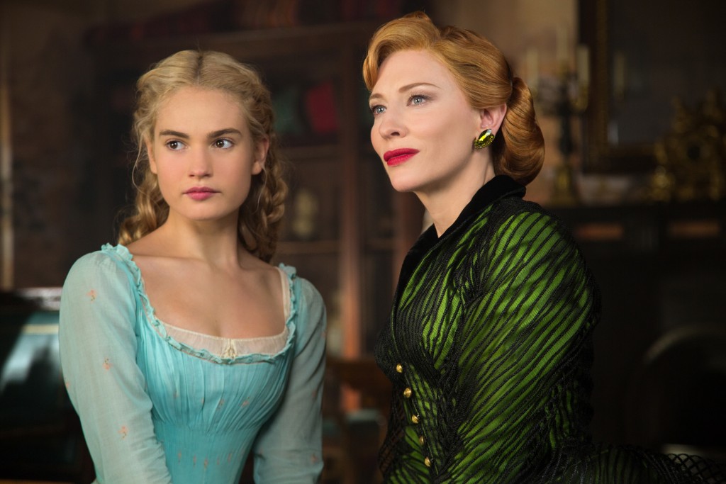 Lily James and Cate Blanchett in "Cinderella." (c/o Walt Disney Pictures)