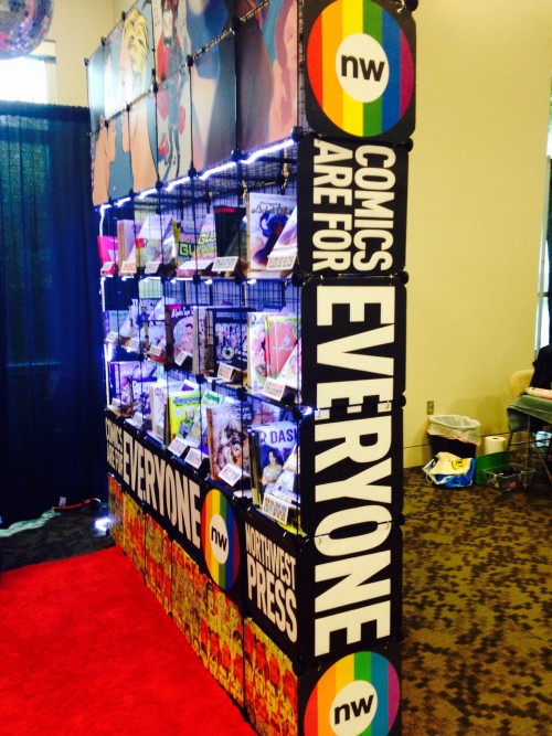 Northwest Press at Geek Girl Con, 2014.