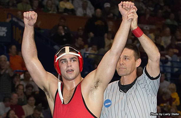 NCAA All-American wrestler Mike Pucillo comes out. Photo: Larry Slater