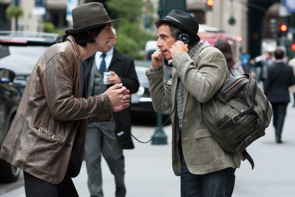 Adam Driver and Ben Stiller in "While We're Young" (c/o A24/Scott Rudin Productions)