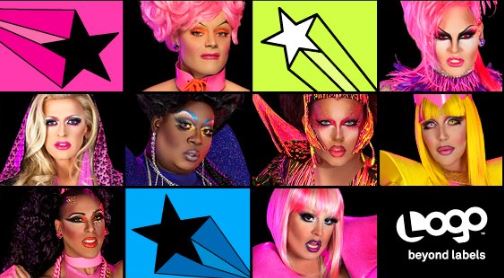 The stars of the first RuPaul's Drag Race All Stars show.
