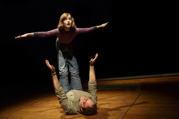 The 5th Avenue Theatre's 2016/17 season concludes with the Broadway hit, Fun Home. Pictured: Sydney Lucas and Michael Cerveris in the Broadway production of Fun Home. Photo Credit: Joan Marcus