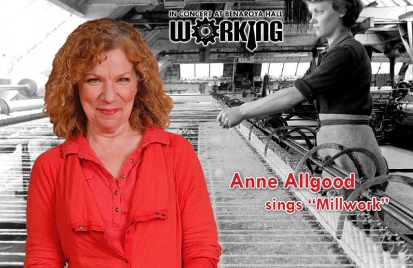 Seattle star and Broadway vet Anne Allgood sings James Taylor's "Millwork" in the all-star cast of WORKING, in concert at Benaroya Hall for two shows only, May 7 & 8! Buy tickets at: http://bit.ly/1S22jic or call the Ticket Office at 206.215.4747.