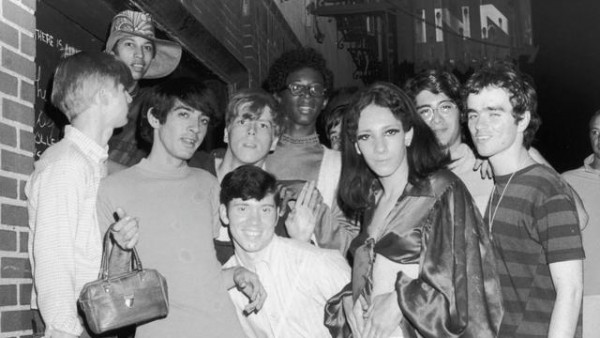 The famous photo of Stonewall rioters taken after the original riot. Far right in striped tee shirt is Thomas Lanigan-Schmidt, one of the few still living Stonewall Veterans. Photo: Fred McDarrah