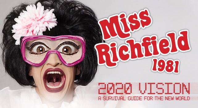 Miss Richfield 1982 makes her debut on Seattle's gay scene in April!