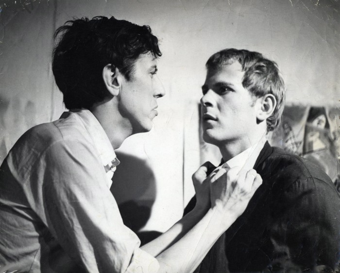 Robert Patrick and William Hoffman in “The Haunted Host,” December 1964 production.