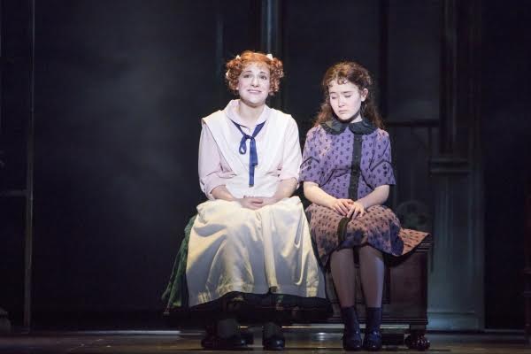 Daisy Eagan (Martha) and Bea Corley (Mary Lennox) in the revival of THE SECRET GARDEN at Seattle's 5th Avenue Theatre Photo by Tracy Martin ​