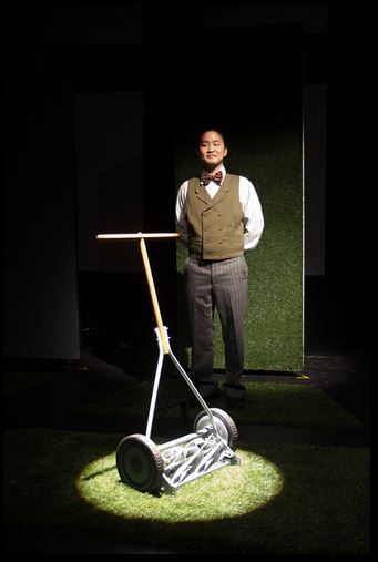 Kevin Lin stars in "Greensward" a new play by R. Hamilton Wright produced by MAP Theatre. Photo: Shane Regan