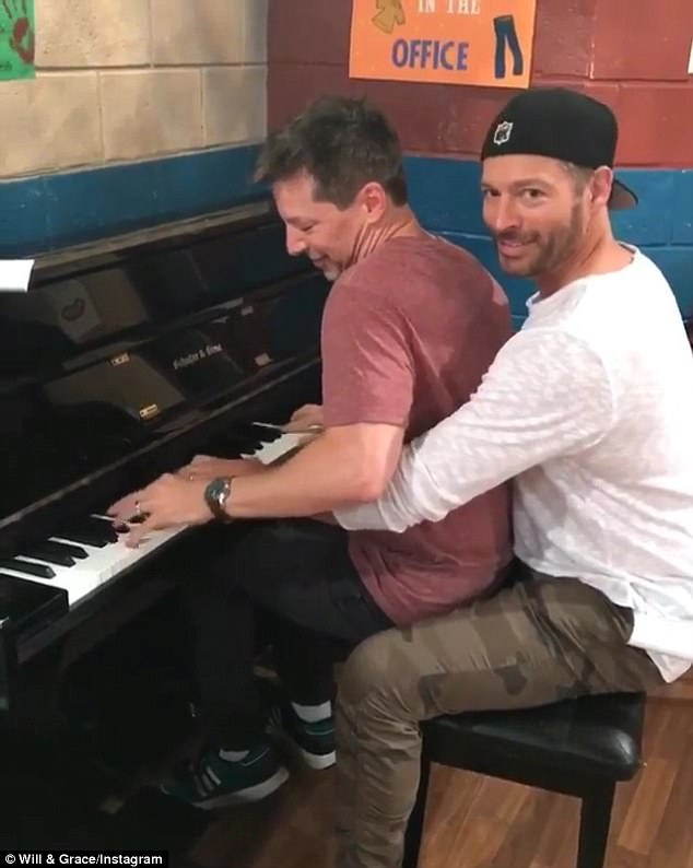Harry Connick Jr posted this on Instagram: "Are Jack and Leo dating in the new season? Plot twist!"