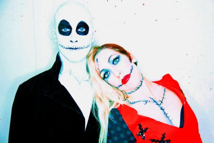 Jack and Sally in Can Can Cabaret's THIS IS HALLOWEEN show at The Triple Door this October.