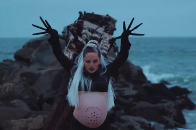 Isla Jones Cheadle of Purple Crush is casting a "Witch Stunt" in her new video