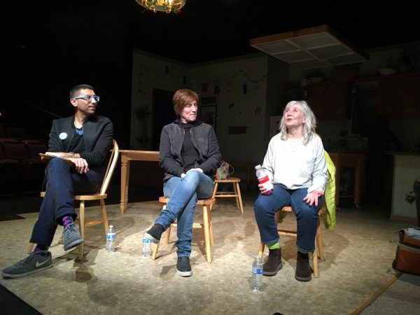 Intiman Executive Director Phillip Chavira, Seattle Police Department's .... and actress Gretchen Krich at the 3/16 talkback for HIR at ArtsWest Playhouse and a co-production with Intiman.