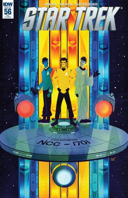 IDW Star Trek (nuTrek ongoing) #56 Legacy of Spock part 2 retail incentive cover