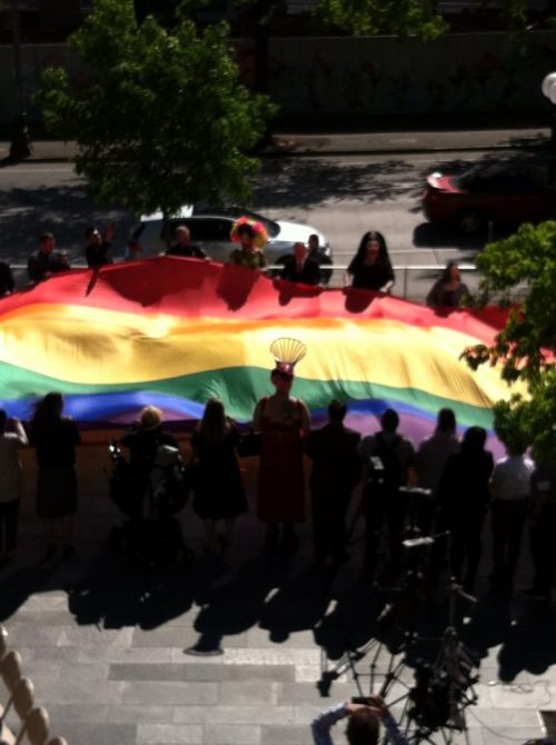 PrideFlagCityHall17BigFlag