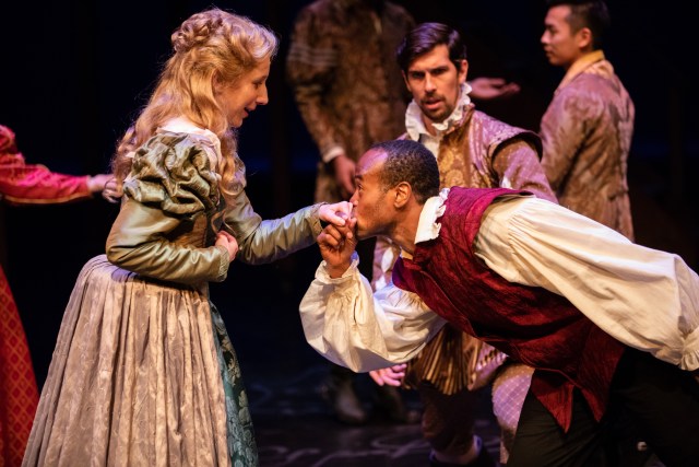Shakespeare in Love at Seattle Shakespeare Company. Photo by John Ulman