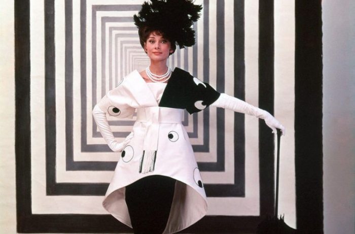 Audrey Hepburn in a My Fair Lady costume designed and photographed by Sir Cecil Beaton