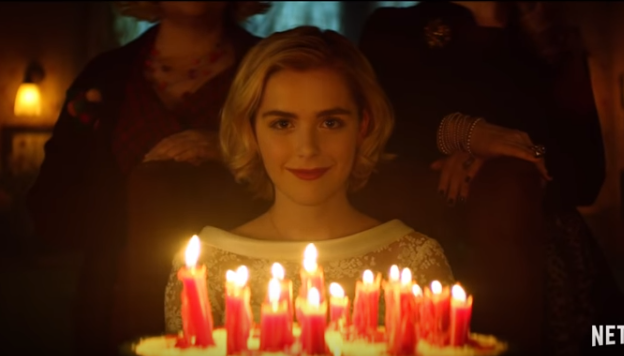 Kiernan Shipka stars as Sabrina the Teenage Witch in new Netflix series Chilling Adventures of Sabrina debuting October 26th. Image: Via Netflix trailer