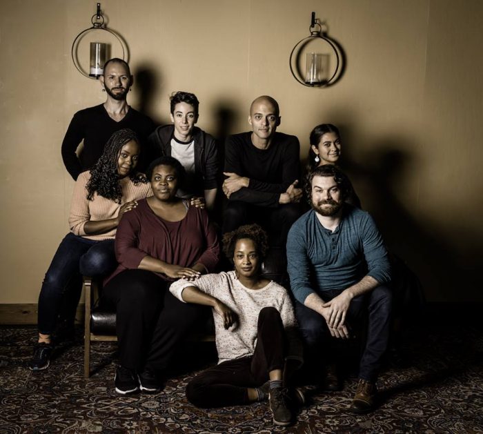 The cast of "A Bright Room Called Day" Photo: Brian Wells
