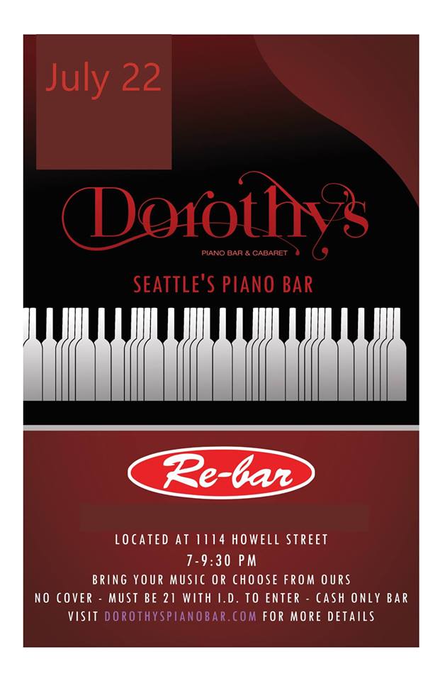 Piano Bar at Re-Bar – 30 Year Anniversary Edition