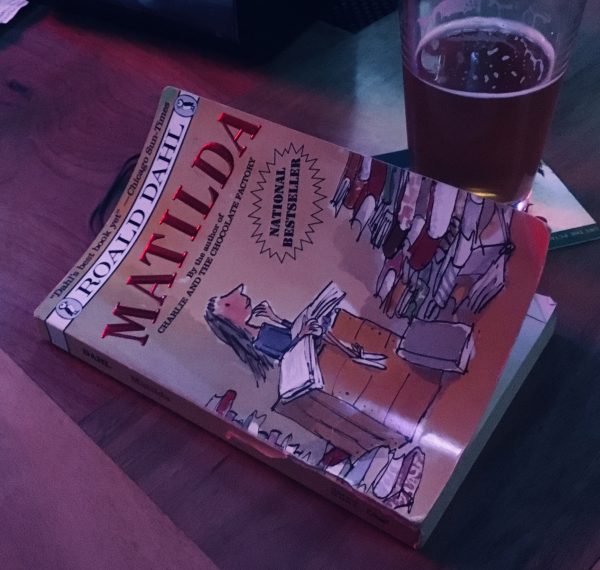 However much you enjoy the musical, be sure to go read the book afterwards. Hot tip: for the grown-ups, children’s books pair well with adult beverages. Photo by R. Barron. 