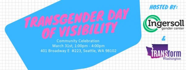 Transgender Day of Visibility Mar 2019