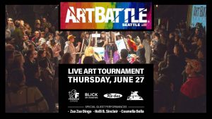 Art Battle Seattle Pride Edition
