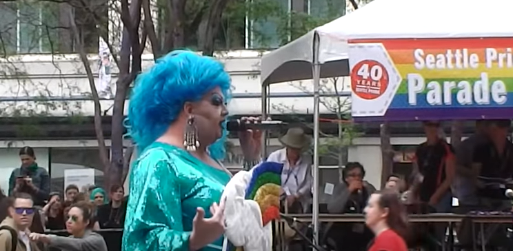 Mama Tits vs the Bigots, June 30, 2014.