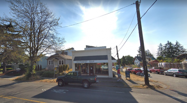 OutWest Bar, 5401 California Avenue SW in West Seattle is closing by the end of July 2019. Photo: Google Maps