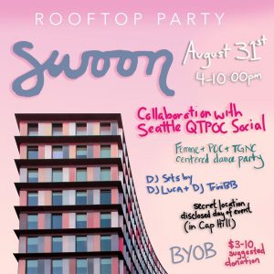 Swoon QTPOC Seattle Rooftop Party