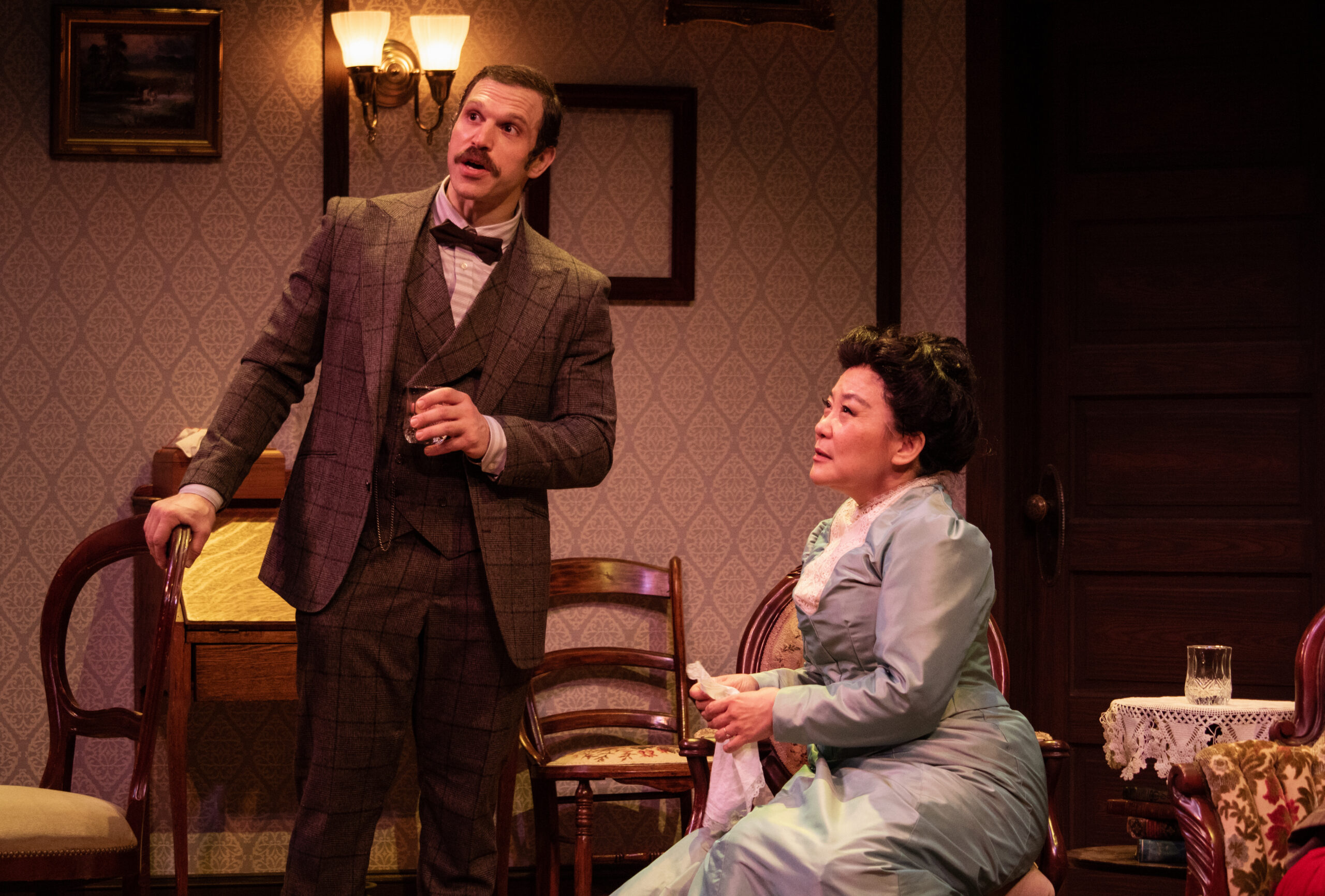 Review Sound Theater’s “Gaslight” Has Strong Design Elements And An